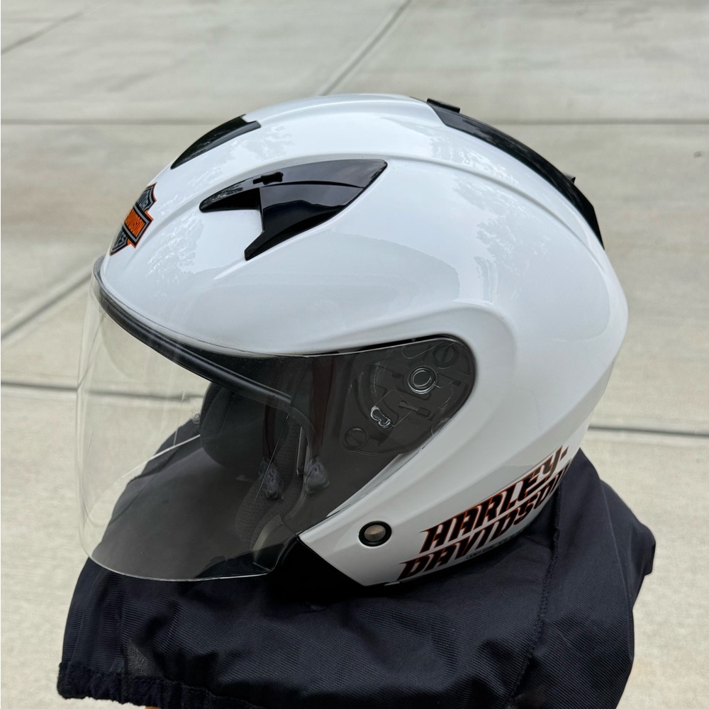Three-quarter Harley-Davidson